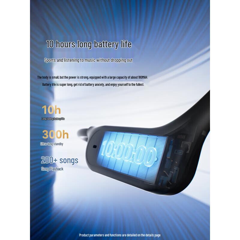 SANAG B33S IP68 Bone Conduction Wireless Sports Headphones