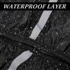 Resistant Cycle Basket Cover Exterior Defense Against Rain Ice Dirts Polyester Reflective Strips For Foot Safety
