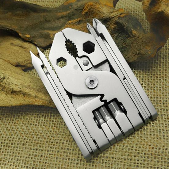 25 In 1 Multi Tool Pliers Widely Used Compact Multifunctional Pocket Screwdriver for