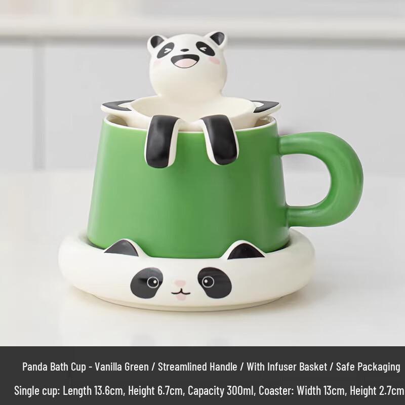 

Panda Ceramic Creative Mug One Size