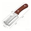 Vegetable Peeler Stainless Steel Multi Purpose Potato Carrot Fruit Cutter Kitchen Helper for Quick Salad Making