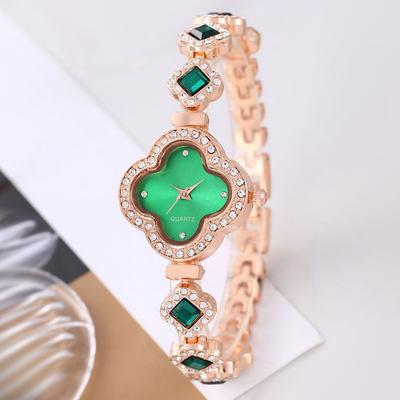 New Fashion Women Watches Ladies Quartz Watch Bracelets Green Simple Rose Gold Luxury Women Watch Relogio Feminino Wristwatches