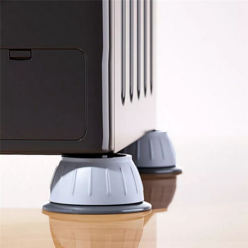AEE4-Washing Machine Foot Pads Shock-Absorbing Pads Anti-Slip Shock-Proof Foot Pads Refrigerator Stool Base