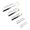 5 Pieces Magnetic Telescoping Tool Round Inspection Mirror Flexible Adjustable Telescopic Rod