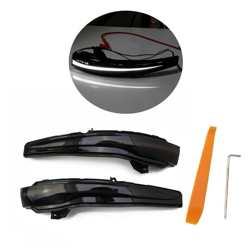 -A205 W213 S213 Dynamic LED Rearview Mirror Indicator Turn Signal Light