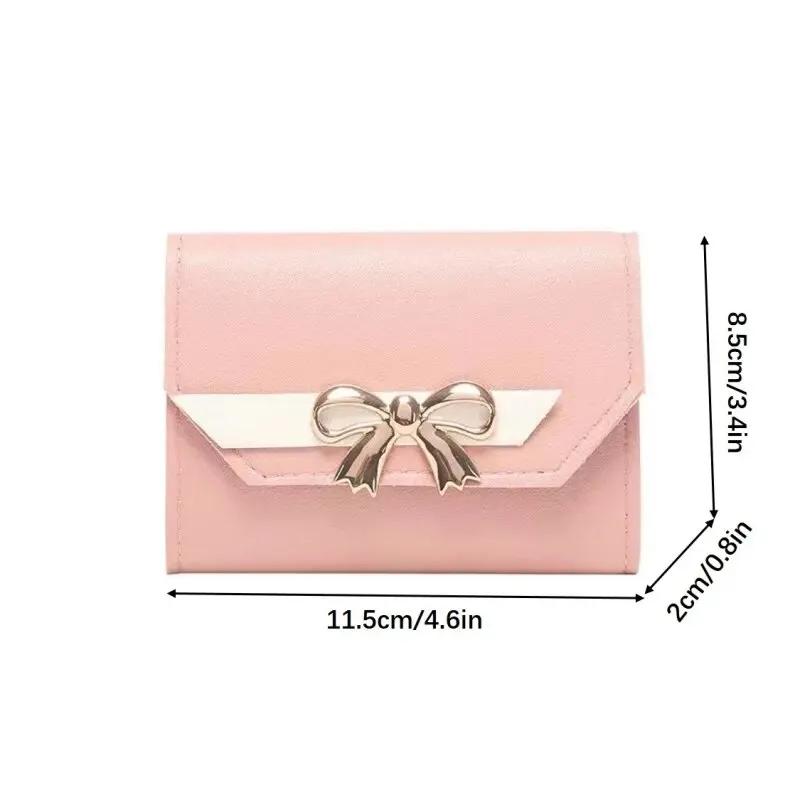 Simplicity and Fashion Women's Wallet Multifunctional Large Capacity Card Folding Clip Wallet