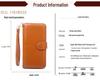 Women's Trifold Leather Wallet - Coin Purse, Card Holder & Phone Bag (Oily Leather, H006)