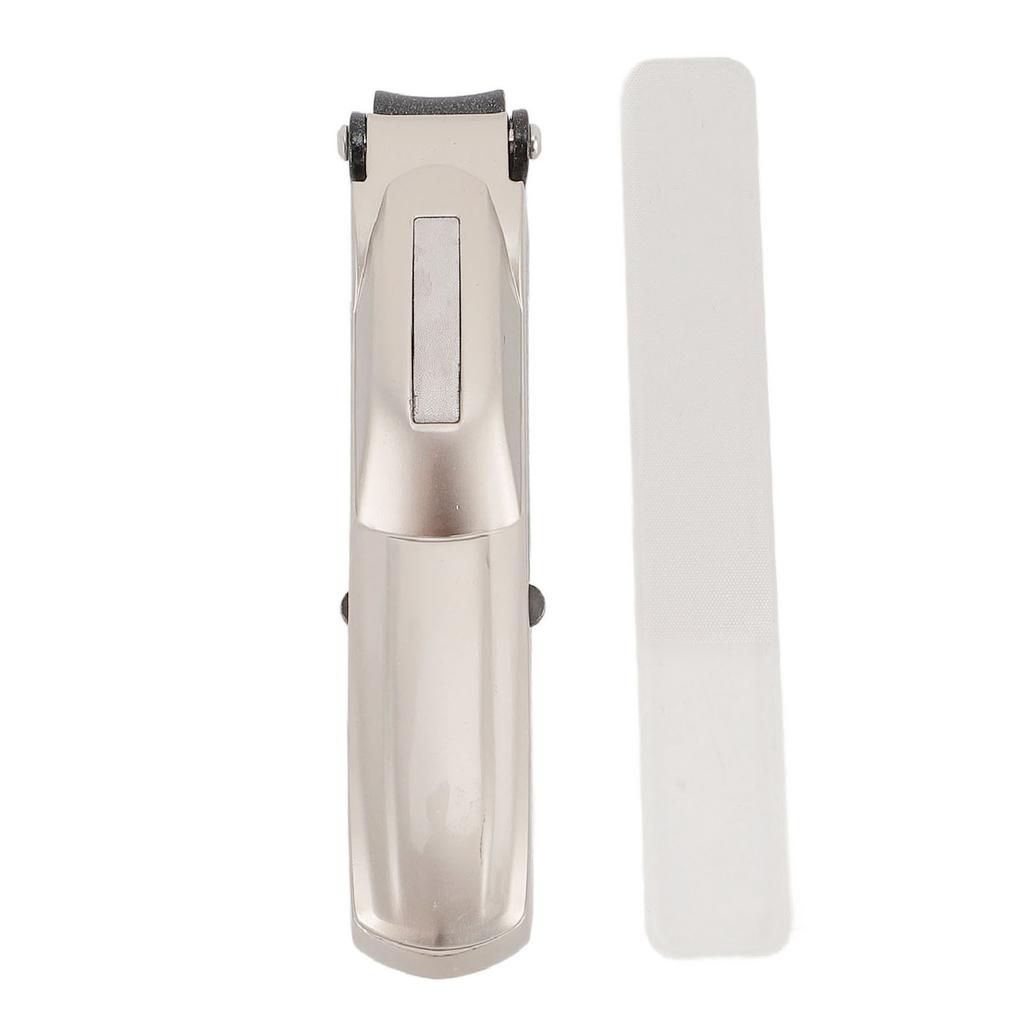 Wide Jaw Opening Nail Clipper Stainless Steel Nail Cutter Portable Nail Clipper with Nail File for T