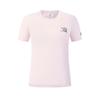 Fila Tennis Fashion Minimalist Classic Retro Sports Casual Comfortable Versatile Short Sleeve T-Shirt Women Tops Lotus-Pink A11W613102FPK