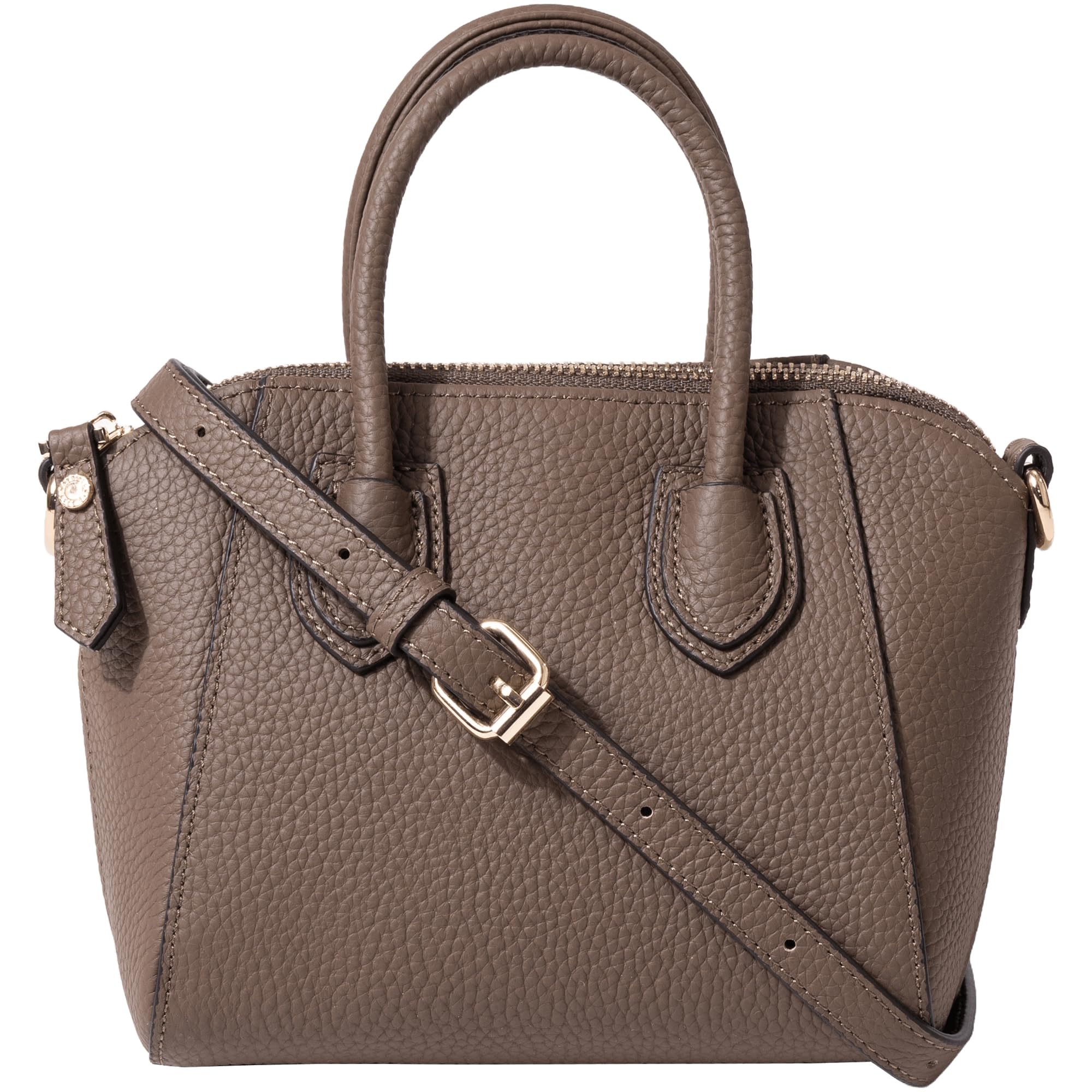 

Baby Sienna Mini Bag Shoulder Bag Genuine Leather 2way Mini Lightweight Taupe [Heini] Women s (Gold Hardware)