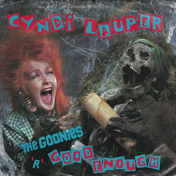 

7inch Record CYNDI LAUPER The Goonies R Good Enough 3404918 Portrait 1985 Canada Pop Used