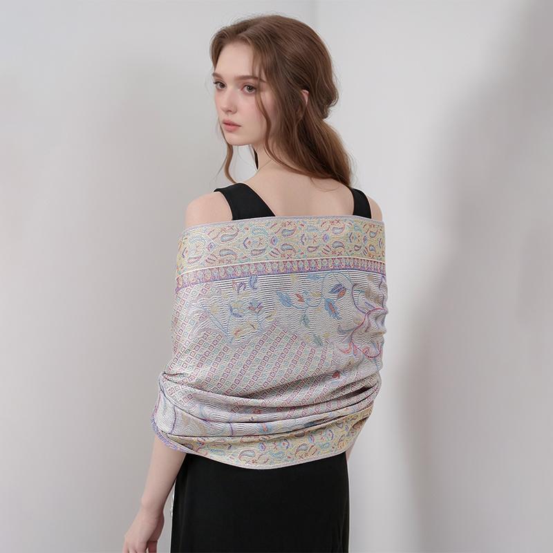 New Shawl Warm Winter Scarf Hijab Women Print Paisley Cashmere Pashmina Thick Wrap Head Neck Foulard Luxury  Blanket Echarpe