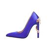 Fashion Luxury Handmade Diamond Snake Shaped Wrapped High Heels Bridal Wedding Dress Banquet Fashion Party Sexy Single Shoes Size 34-43