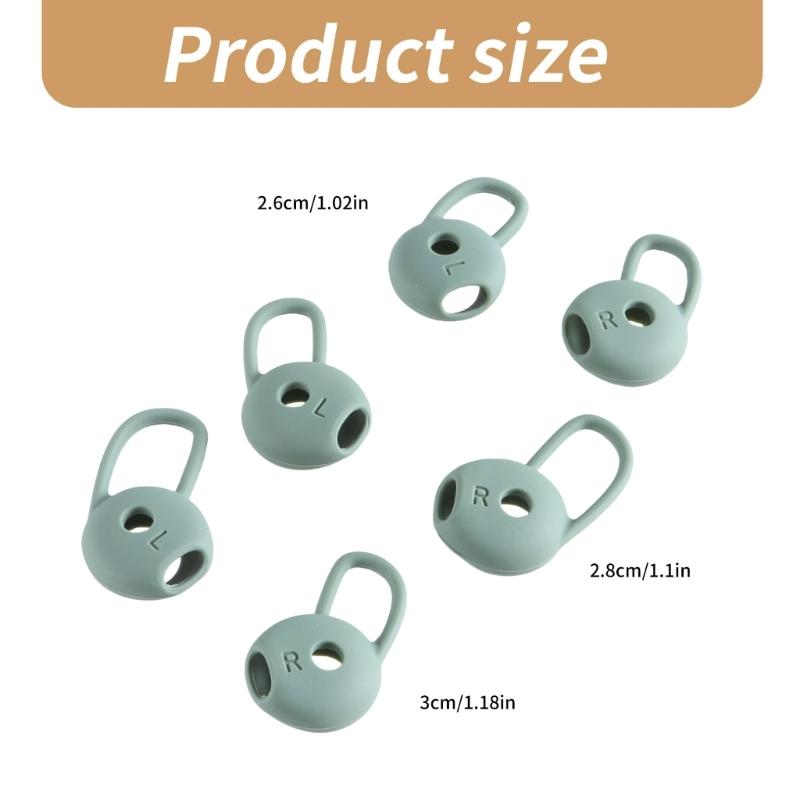 3 Perechi Huse Silicon Căști Tampoane pentru Căști AM66 xSport Mâneci de Silicon pentru Urechi Perne