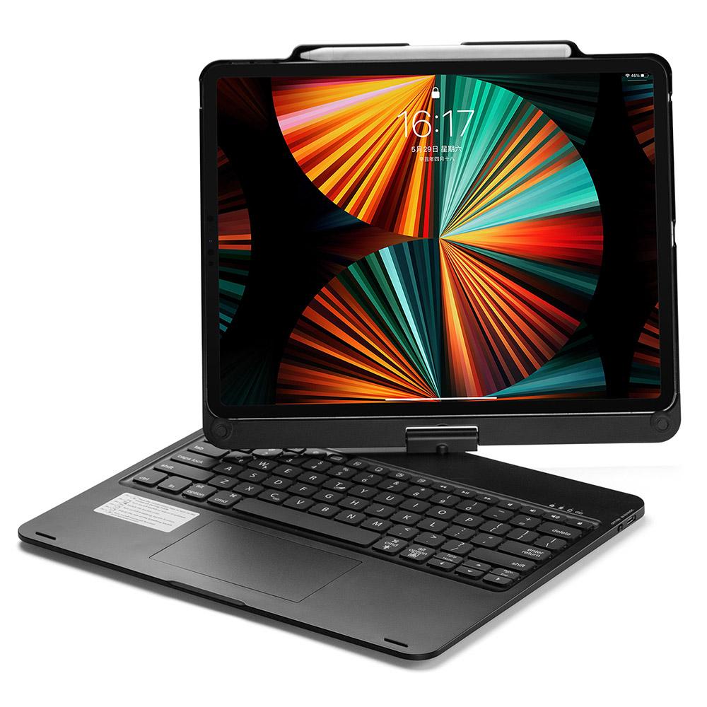 Trackpad Backlight Keyboard for iPad Air 13 (2025)/(2024)/Pro 12.9 (2022)/(2021)/(2020)/(2018) Tablet Case