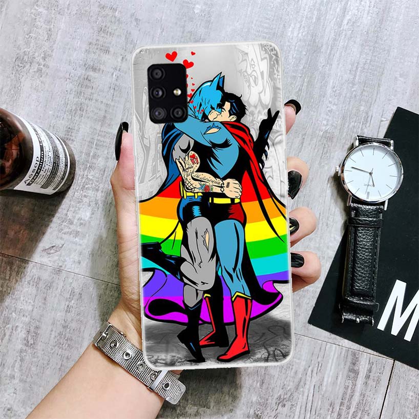 Homosexuell Lesben LGBT Regenbogen Stolz KUNST Telefon Fall Für Samsung Galaxy A52 A53 A12 A13 A22 A23 A32 A33 A72 A73 A42 A02S A03S 5G A50S C