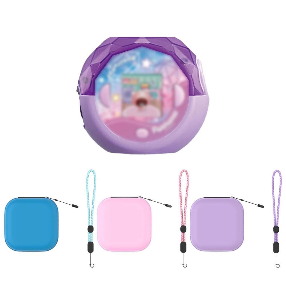 For Takara Tomy Punyrunzu Mini Storage Bag With Lanyard Electronic Pet Machine Anti Fall Shockproof Dust-proof EVA Carrying Case