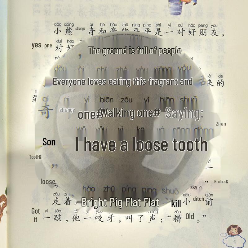 Miflame 5X Spherical Acrylic Desktop Magnifier