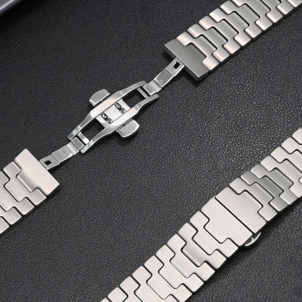 No Gaps Titanium Band for Samsung Galaxy Watch 7 Ultra 47mm Metal Connector Bracelet for samsung galaxy 47MM ULTRA Luxury Strap