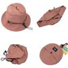 Men and Women Pocket Fishermans Hat Outdoor Use Quick-Drying Water Resistant Breathable Sun Hats Foldable Camping Hiking Mountaineering Buck