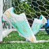 Men Long Spikes Soccer Shoes Fast Football Shoes Society Cleats Comfortable Football Field Boots Professional Unisex Sneaker