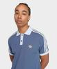 Adidas Waffle Knit Polo Shirt - Blue / Kx1230