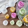 Multi Size 3D Flower Shape Silicone Rose Mold Candle Mould Handmade Soap Mold Wedding Cake Decor Jelly Valentine'S Day Gift Diy