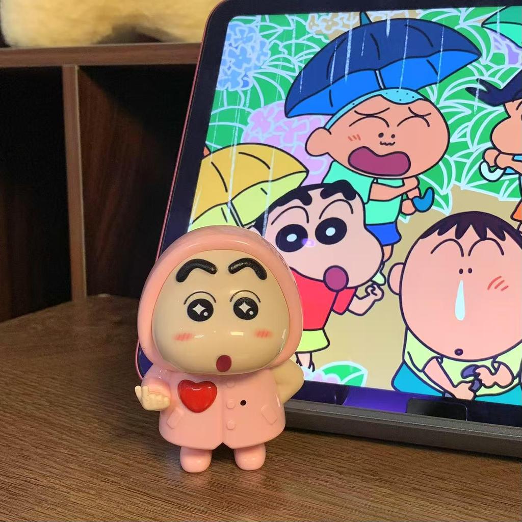 Crayon Shin-chan Talking Doll Keychain with "I Love You" Quotes