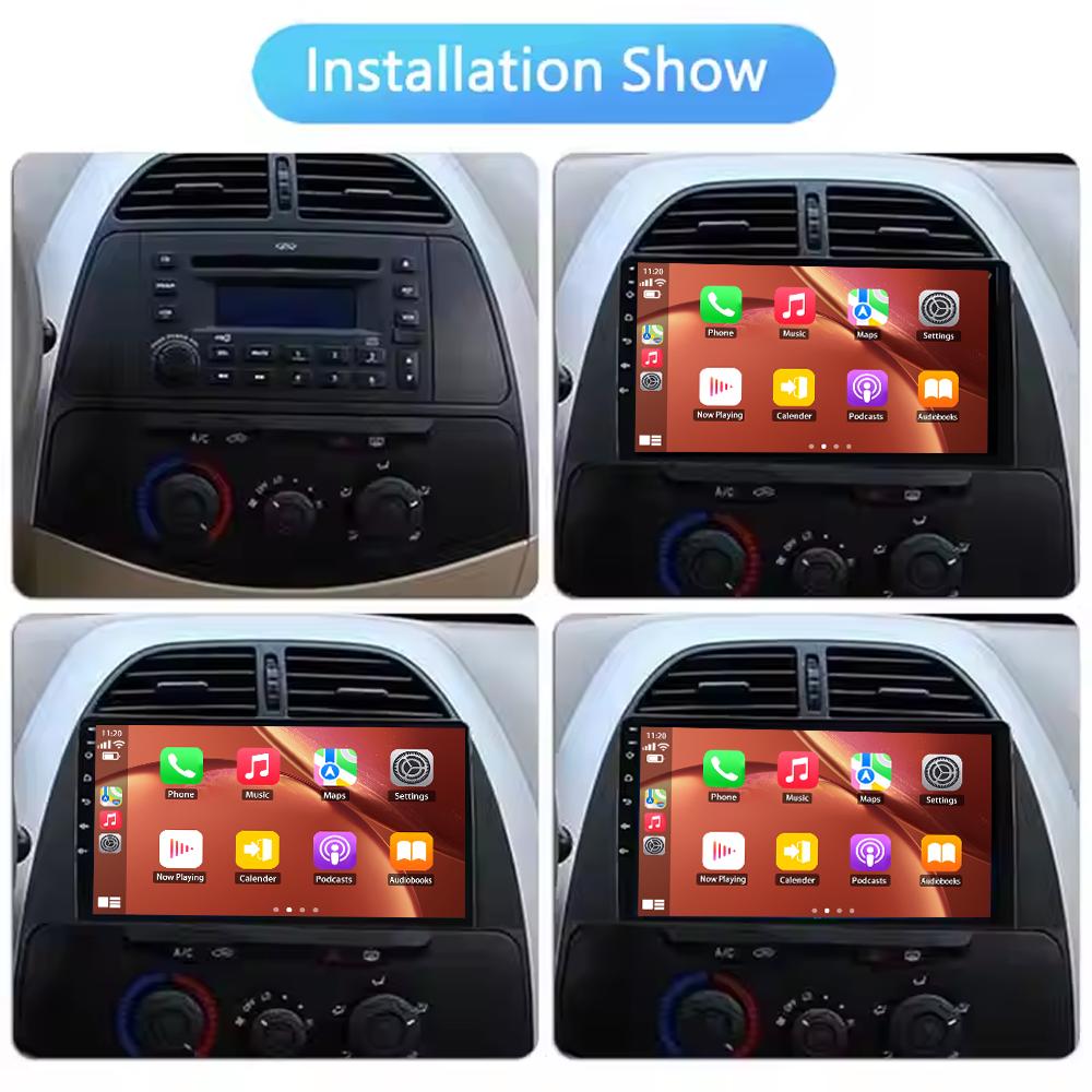 Radio auto Android pentru Chery Tiggo T11 2005 - 2013 Video Multimedia Player Bluetooth Navigație GPS 4G Carplay Autoradio