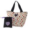 ANNA SUI Eco Bag Drawstring Heart Plate 29 X 26 X 21 X 17cm Bag/My (with Case) (Ivory) Women's 000149-0002-01, Bag Approx. 18cm, Case Approx.