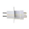 L8RE Home Electronic Microwave Oven Magnetron Filament 4 Pin Socket Converter White
