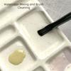 Anti-Seepage Nail Palette Easy To Clean Multi-Compartment Ceramic Palette Gel Color Blending Sturdy Durable