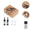 Bottles And Goblets for Dollhouse Decoration with Case