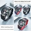 For Tissot T-sport Racing T115.417 Moto GP Cowhide Rubber Watch Strap - Premium Replacement Band for Men & Women, Racing Style