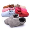 Buty dziecięce Indoor Warm Maluch Buty ze skóry nubukowej Niemowlę Dziewczyna Chłopiec Podeszwa Buty antypoślizgowe First Walker