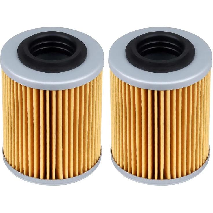 BRP Filter Kit for CanAm 2009-2012 ATV Commander Renegade Outlander Max 4x4 EFI 650 800 707800288 and 420256188  fuel filter Oil filter