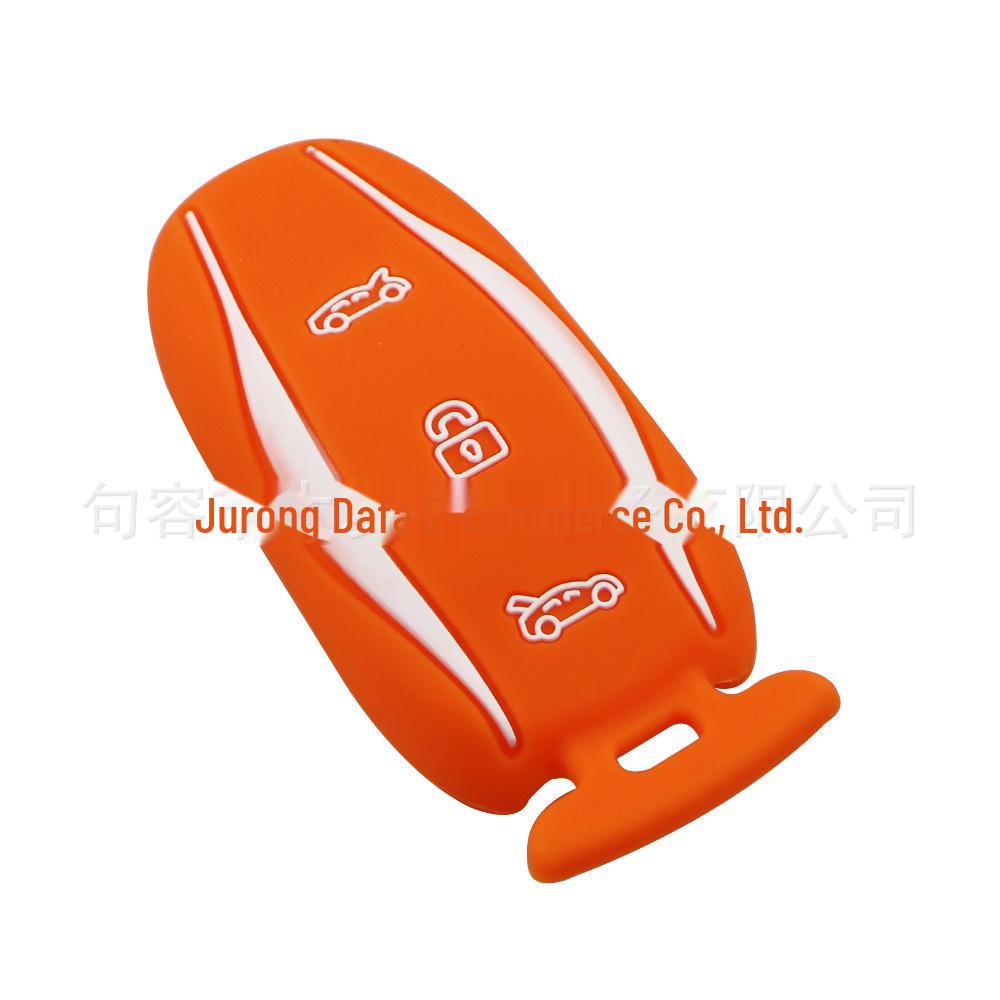 Silikonowy pokrowiec na kluczyk i torba na pilota do Tesli Model X/S