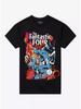 Women Marvel Fantastic Four Cute Retro Pop Art Graphic Soft Loose Oversized Daily Casual Short Sleeve TShirt