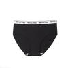 Damen Frühling Sommer Buchstabengarn Baumwolle Atmungsaktive Tasche Hüfte Mittlere Taille Dreieck Slips
