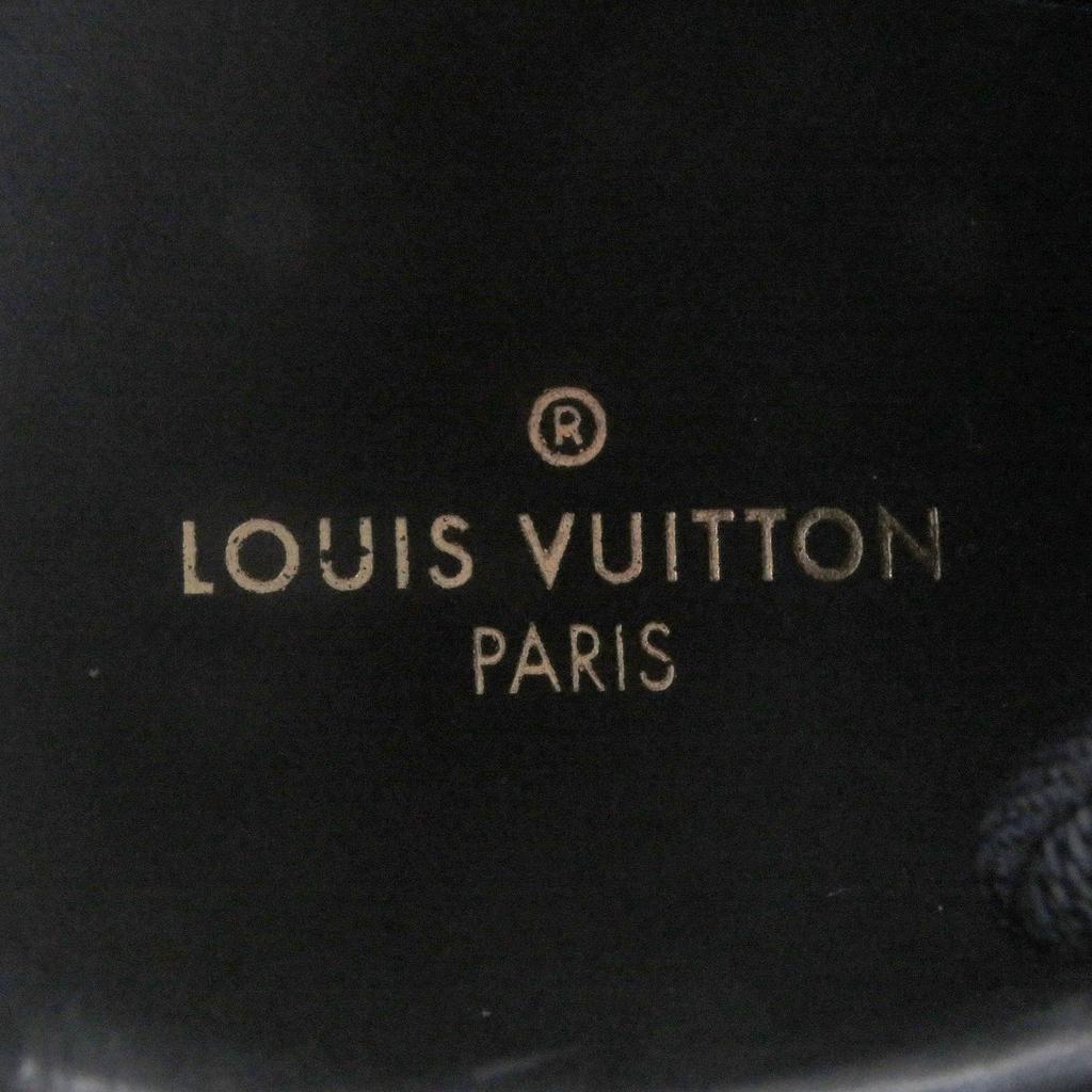 Ausgezeichnete LOUIS VUITTON Low-Cut-Sneaker Harlem-Linie Richelieu Damier Gebraucht