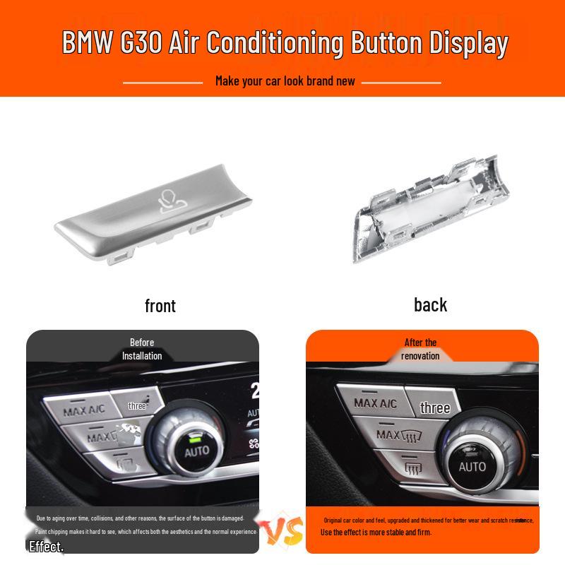 BMW 5 & 7 Series G30/G12 Air Conditioning & Fan Speed Adjustment Buttons for Center Console