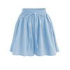 Women's Shorts High Waist Drawstring Knee Length Shorts Elastic Comfy Shorts With Pockets