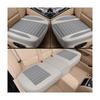 Universal Four-Season Backless Car Seat Cushion Set (3-Piece) for Driver and Passenger