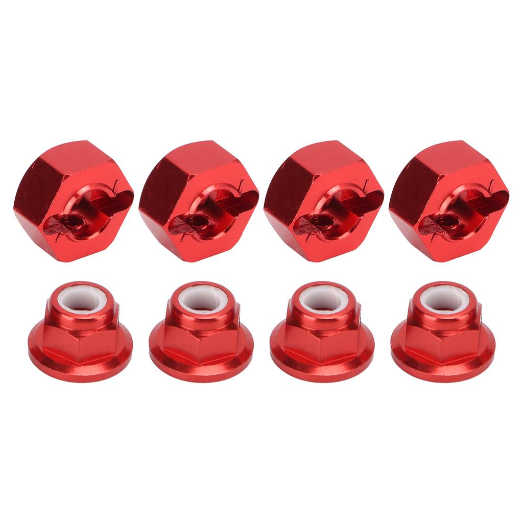 12mm Wheel Hex Hub Aluminum Alloy Upgrade Replace Extension Hex Drive Adapter with Prevent Slip Screws 1Celsius10 1Celsius12 RC Car