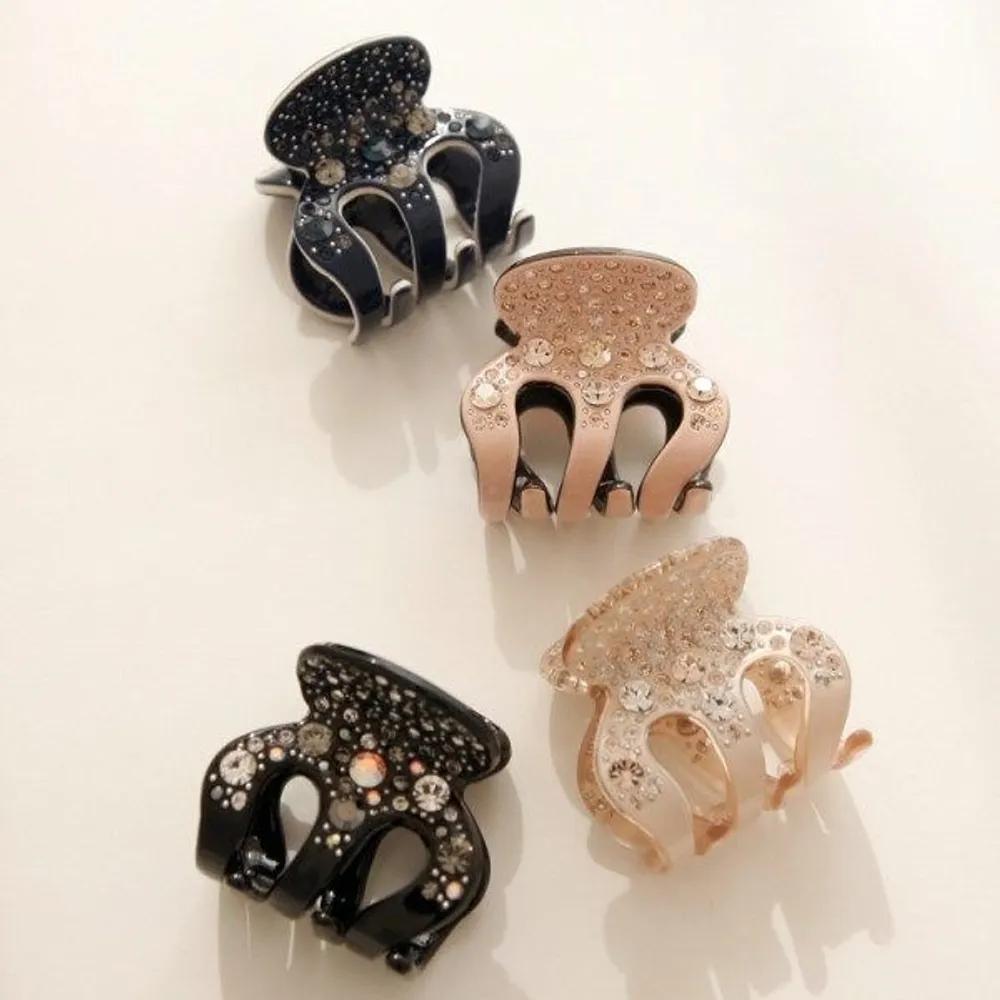 bydaisy Cubic Luxury Rounding Hair Clip Bh0853 beige