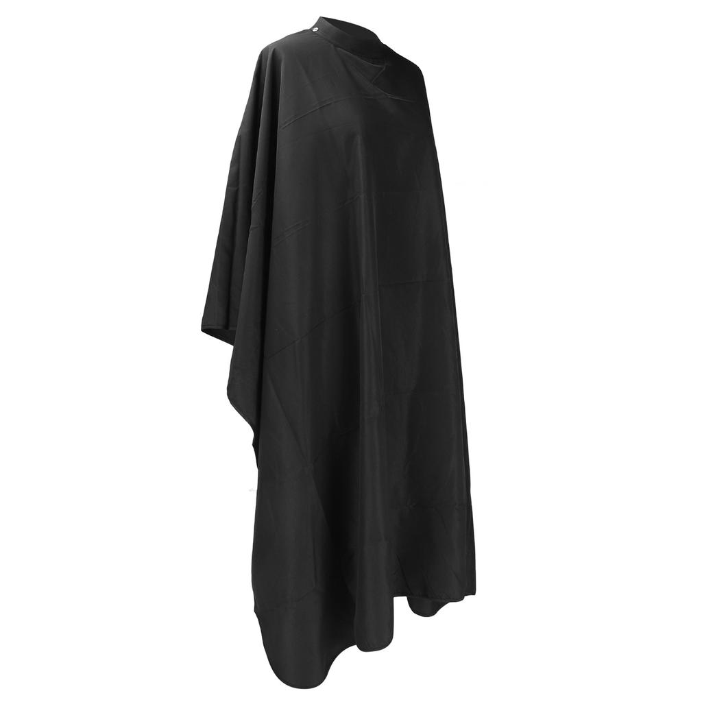 Frisørforkle Vanntett Justerbart Barberkappe Omslag for Hårklipp Salong Frisør Hvit