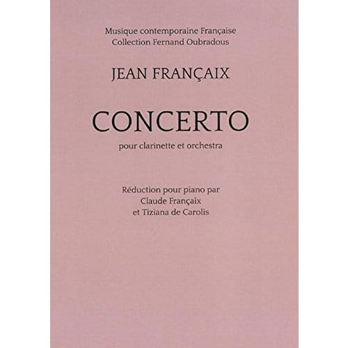 Alphonse Leduc Wittner Fran?ais: Concerto (clarinet, piano) Transatlantic Publishing
