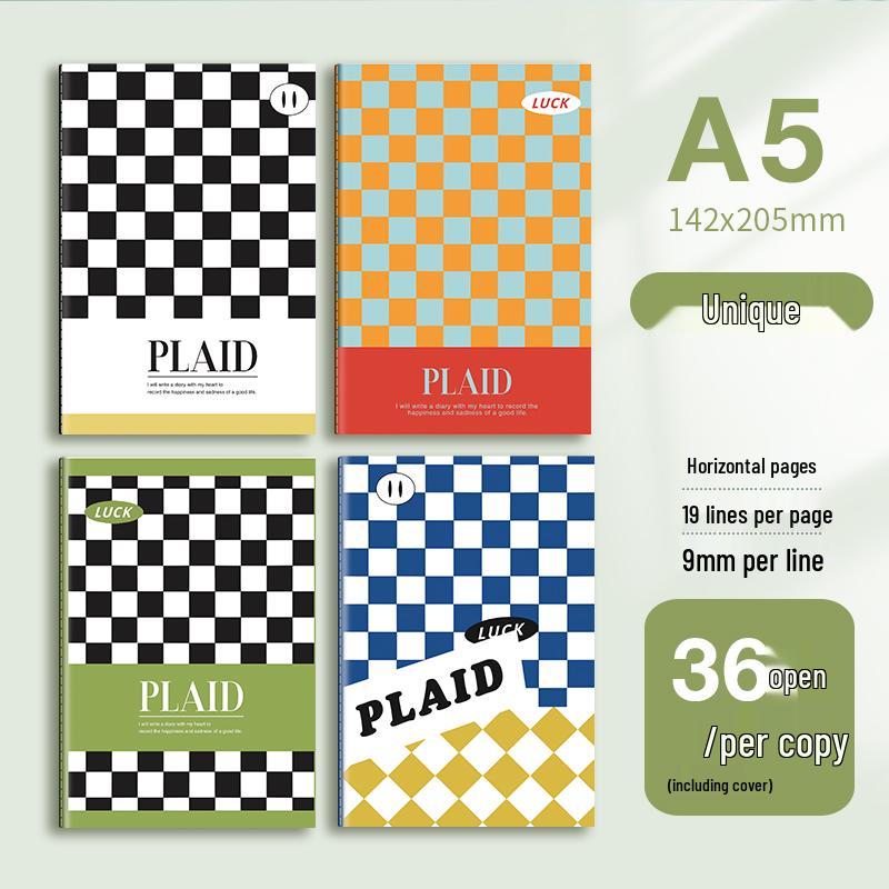 

Thickened A5/B5 Stitched Soft Cover Notebook - Ideal for Students and Diary Use