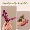 1/3pcs pieces Flower hair clip Non-slip matte Flower Ladies Big Claw Clip Hawaii Hair clip Power styling beach hair claw