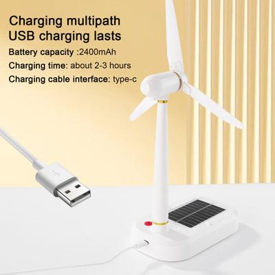 Lámpara de escritorio con ventilador de refrigeración, luz solar, sin parpadeo, protección ocular, alta reproducción de color, ajustable 360 grados, recargable por USB